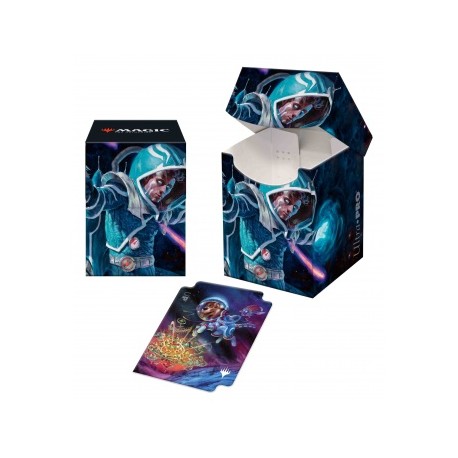 Deck Box 100 Cartes - Magic: The Gathering - Unfinity - Space Beleren &amp;amp; Comet, Space Puppy