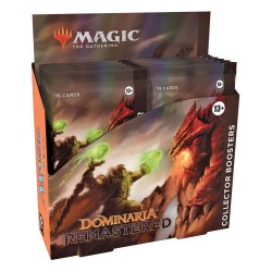 VO - 1 BOITE de 12 Boosters Collector Dominaria Remastered - Magic The Gathering