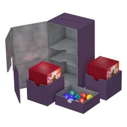 Twin Flip`n`Tray 200+ XenoSkin Violet - Ultimate Guard