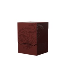 Deckbox Deck Shell 100+ cartes - Rouge Sang - Dragon Shield