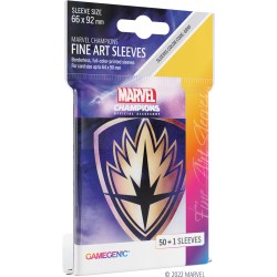 Sachet de 50 protèges carte taille standard Marvel Champions Art Sleeves - Gardiens de la Galaxy - Gamegenic