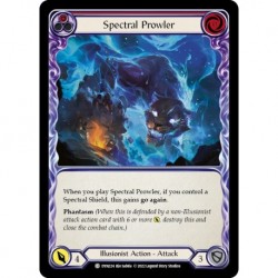 Rainbow Foil - Spectral Prowler (Red) - Flesh And Blood TCG