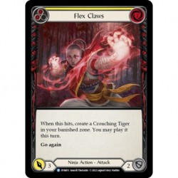Flex Claws (Yellow) - Flesh And Blood TCG