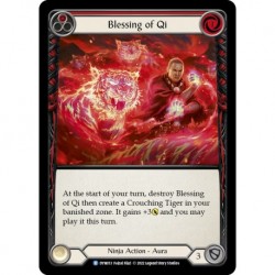 Blessing of Qi (Red) - Flesh And Blood TCG