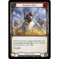 Precision Press (Red) - Flesh And Blood TCG