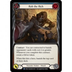 Rob the Rich (Blue) - Flesh And Blood TCG
