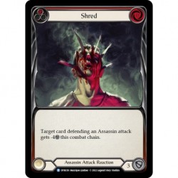 Shred (Red) - Flesh And Blood TCG