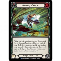 Blessing of Focus (Red) - Flesh And Blood TCG
