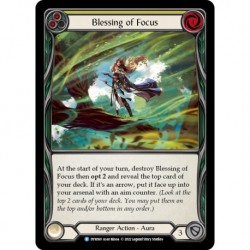 Blessing of Focus (Yellow) - Flesh And Blood TCG