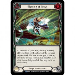 Blessing of Focus (Blue) - Flesh And Blood TCG