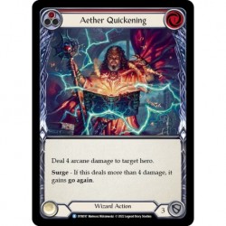 Aether Quickening (Red) - Flesh And Blood TCG