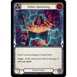 Aether Quickening (Yellow) - Flesh And Blood TCG
