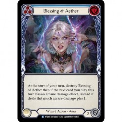 Blessing of Aether (Blue) - Flesh And Blood TCG