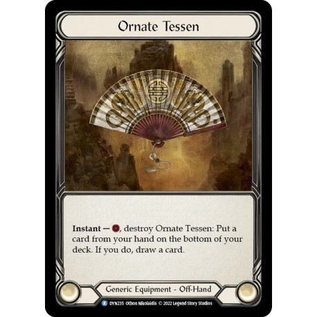 Ornate Tessen - Flesh And Blood TCG