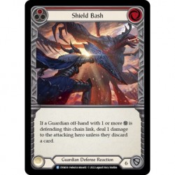 Rainbow Foil - Shield Bash (Red) - Flesh And Blood TCG
