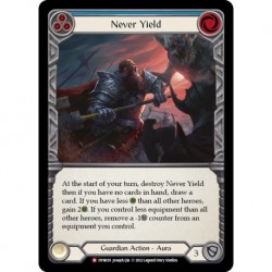 Never Yield - Flesh And Blood TCG