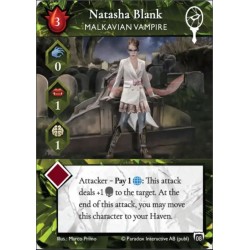 VO - Carte promo Natasha Blank - Vampire Rivals