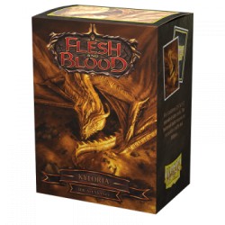 100 Protèges cartes - Flesh &amp;amp;amp; Blood Kyloria - Matte Art Sleeves Dragon Shield