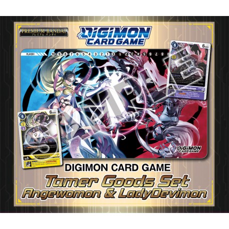 Tamer Goods Set Angewomon ＆ LadyDevimon PB14 - Digimon Card Game