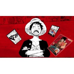 Lot de Cartes Communes/Unco - Rouge - One Piece Card Game