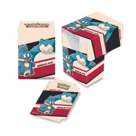 Deck Box Pokemon - Snorlax & Munchlax