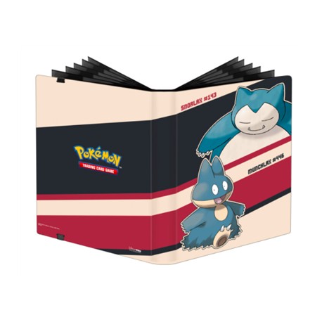 Pokémon: Portfolio (album) de rangement 360 cartes Snorlax &amp;amp;amp; Munchlax