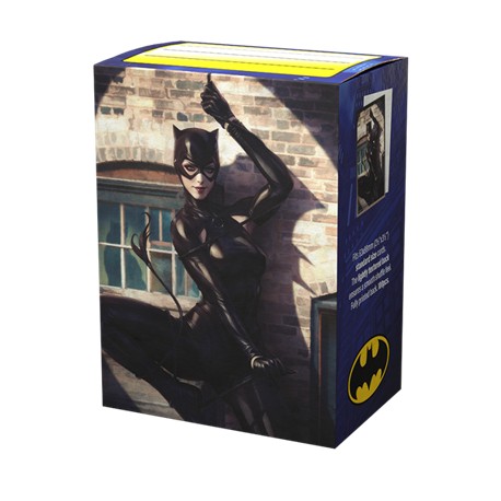 100 Protèges cartes - Catwoman - Brushed Art Sleeves Dragon Shield
