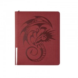Classeur Card Codex Zippé Regular Rouge Sang - Dragon Shield