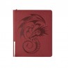 Classeur Card Codex Zippé Regular Rouge Sang - Dragon Shield