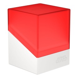 Boulder Deck Case 100+ SYNERGY Rouge/Blanc - Ultimate Guard