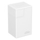 Deck Box Flip N&amp;#039;Tray 80 Cartes XenoSkin Monocolor - Blanc - Ultimate Guard