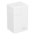Deck Box Flip N'Tray 80 Cartes XenoSkin Monocolor - Blanc - Ultimate Guard
