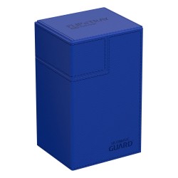 Deck Box Flip N&amp;amp;#039;Tray 80 Cartes XenoSkin Monocolor - Bleu - Ultimate Guard