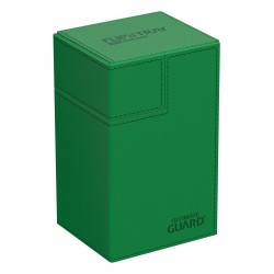 Deck Box Flip N&#039;Tray 80 Cartes XenoSkin Monocolor - Vert - Ultimate Guard