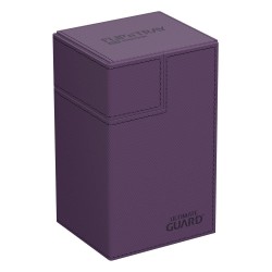 Deck Box Flip N&amp;amp;#039;Tray 80 Cartes XenoSkin Monocolor - Violet - Ultimate Guard