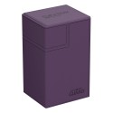 Deck Box Flip N'Tray 80 Cartes XenoSkin Monocolor - Violet - Ultimate Guard