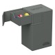 Deck Box Flip N&amp;amp;amp;amp;#039;Tray 80 Cartes XenoSkin Monocolor - Gris - Ultimate Guard