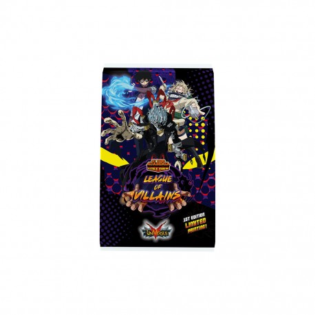 My Hero Academia - 1 Booster Série 4 League of Villains - Universal Fighting System