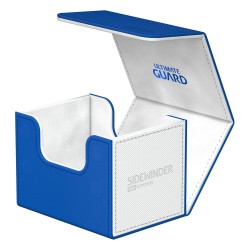 Sidewinder 100 Cartes XenoSkin Synergy - Bleu/Blanc - Ultimate Guard
