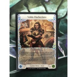 Valda Hacheclaire - Valda Brightaxe - Flesh And Blood TCG