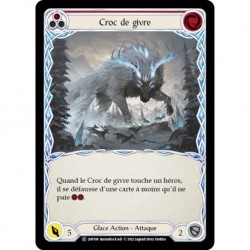 Croc de Givre (Rouge) / Frost Fang (Red) - Flesh And Blood TCG