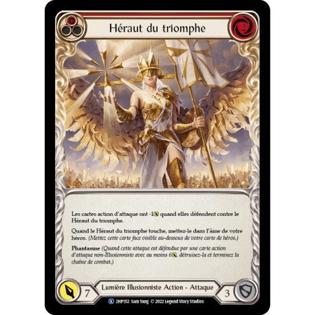 Héraut du Triomphe (Rouge) / Herald of Triumph (Red) - Flesh And Blood TCG