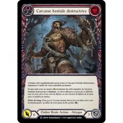 Carcasse Bestiale Destructrice (Rouge) / Writhing Beast Hulk (Red) - Flesh And Blood TCG