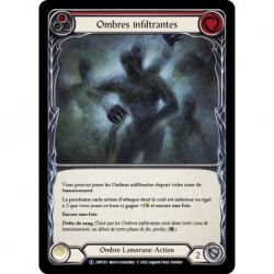 Ombres Infiltrantes (Rouge) / Seeping Shadows (Red) - Flesh And Blood TCG