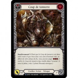 Coup de Tonnerre (Rouge) / Thunder Quake (Red) - Flesh And Blood TCG