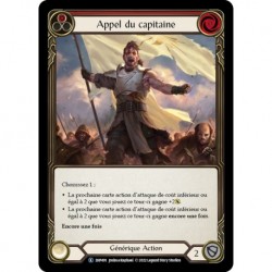 Appel du Capitaine (Rouge) / Captain's Call (Red) - Flesh And Blood TCG