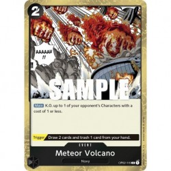 Meteor Volcano - One Piece Card Game