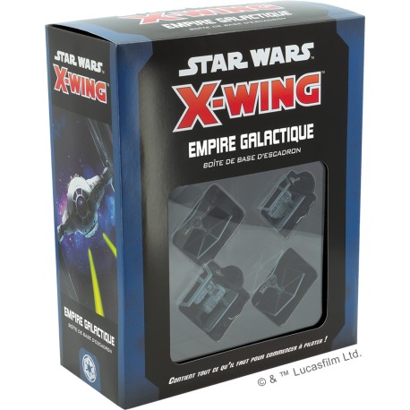 Boite de Base d&#039;Escadron: Empire Galactique - X-Wing 2.0