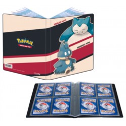 Pokémon: Portfolio (album) de rangement 80 cartes - Snorlax & Munchlax