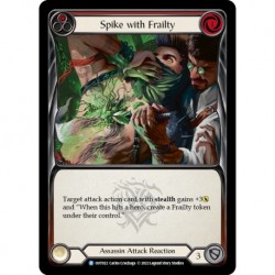 VO - Spike with Frailty (Red) - Flesh And Blood TCG